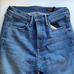 Rag and bone boot cut blue jeans